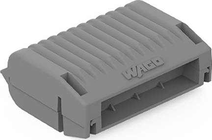 WAGO 207-1332 207-1332 Connector gel box flexible: - fixed: - 4 pc(s) Gun grey
