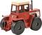 Red model tractor toy with a large cab and wide black wheels, 'International' and 'Turbo' branded on the side panel.