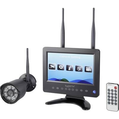 Sygonix  SY-4548736 RF-CCTV camera set 4-channel incl. 1 camera 1280 x 720 p  2.4 GHz