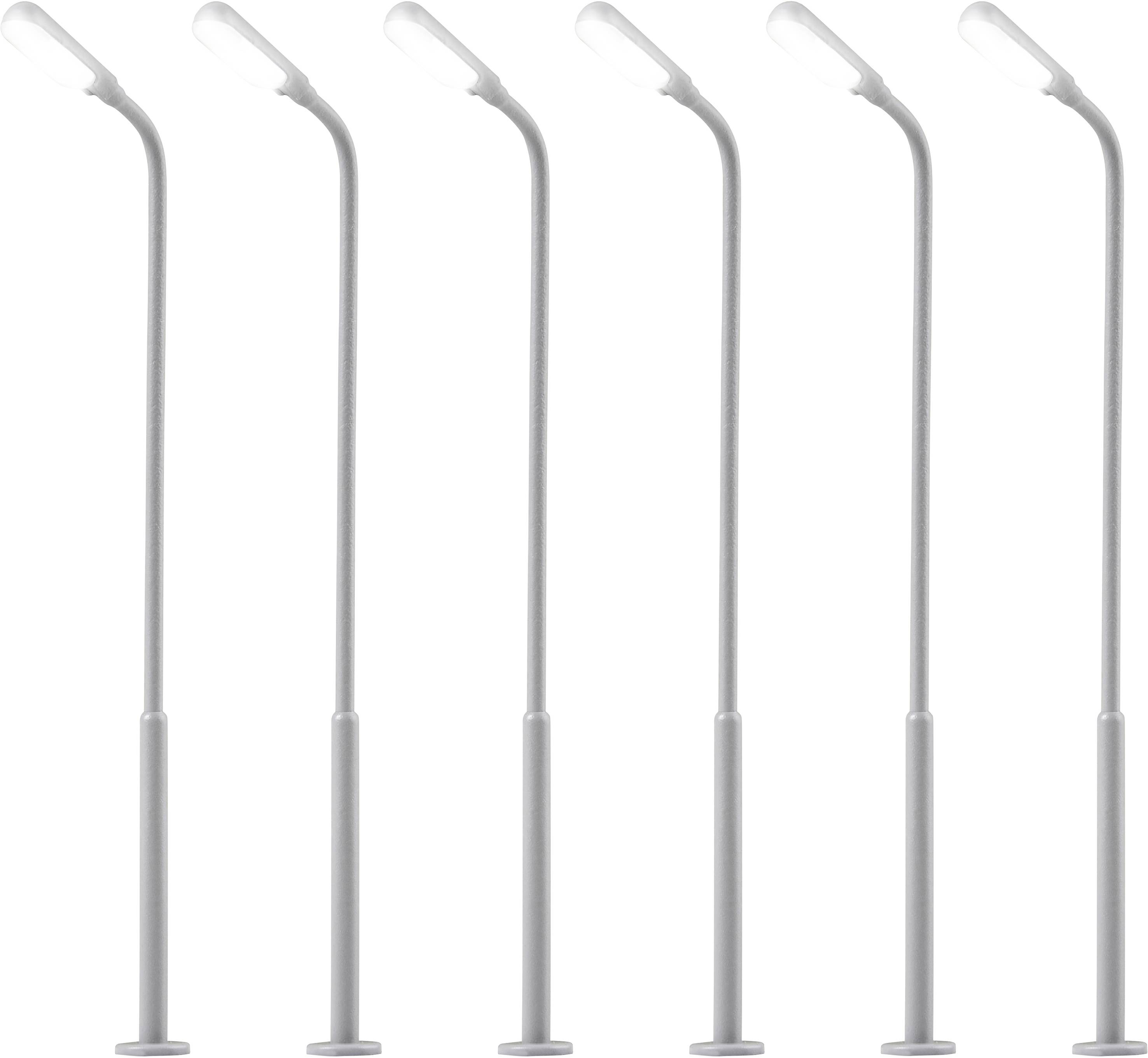 Image of Viessmann Modelltechnik TT Whip-type lamp post Assembly kit 69906 6 pc(s)