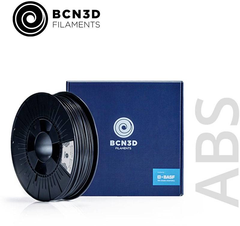 BCN3D PMBC-1002-004 Filament ABS plastic 2.85 mm 2500 g Black 1 pc(s)