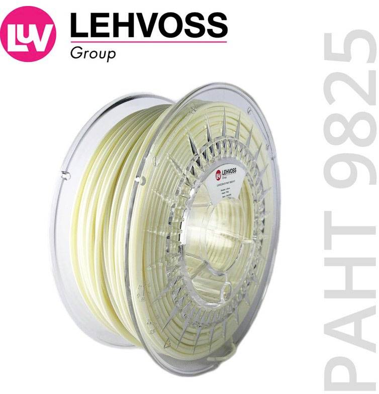 Lehvoss PMLE-1000-002 Luvocom 3F 9825 Filament PAHT Chemical-resistant 2.85 mm 750 g Ecru 1 pc(s)