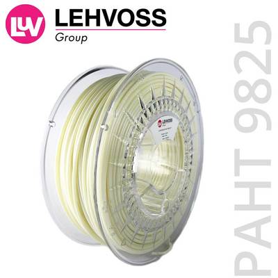 Lehvoss PMLE-1000-002 Luvocom 3F 9825 Filament PAHT Chemical-resistant 2.85 mm 750 g Ecru 1 pc(s)