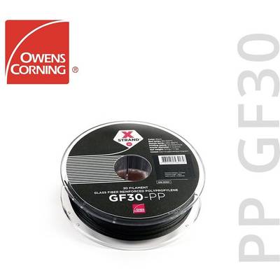 Owens Corning FIXD-PP17-BK0 Xstrand GF30 Filament PP 1.75 mm 500 g Black 1 pc(s)