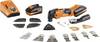 Fein Multimaster AMM 500 Plus top 7 129 33 61 00 0 Cordless multifunction tool 35-piece 18 V 3 Ah No. of power packs included 2