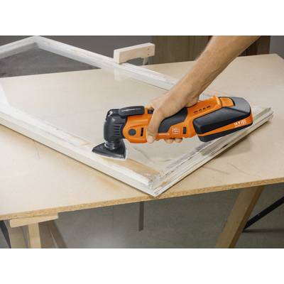 Fein Multimaster AMM 700 Max Top 7 129 34 61 00 0 Cordless multifunction tool incl. spare battery 64-piece 18 V 3 Ah No.-8