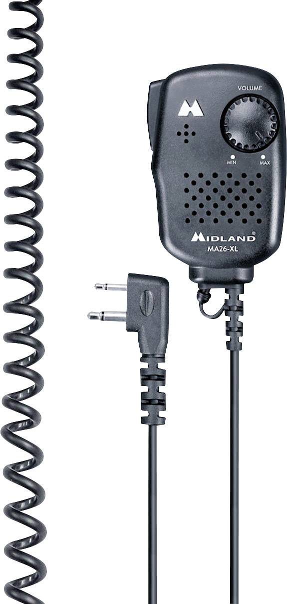 Midland Microphone MA 26-XL Mini-Lautsprechermikrofon C515.05