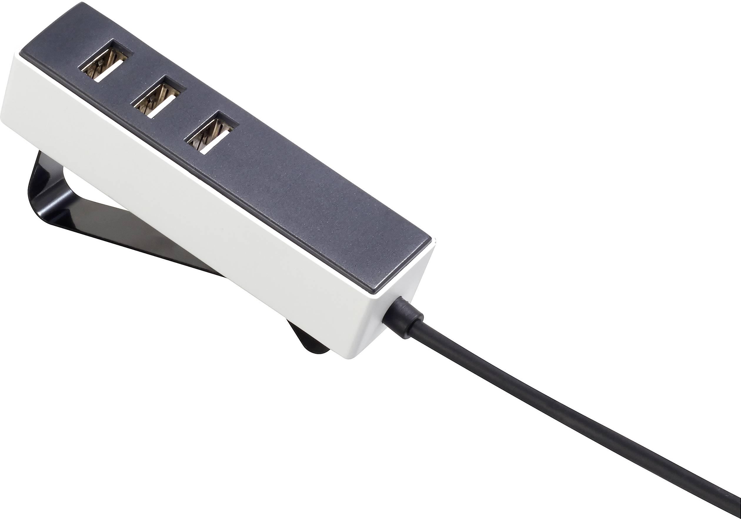 Image of VOLTCRAFT UC-3AXX001 USB charging station 15.5 W 3x USB-A White, Black Indoors