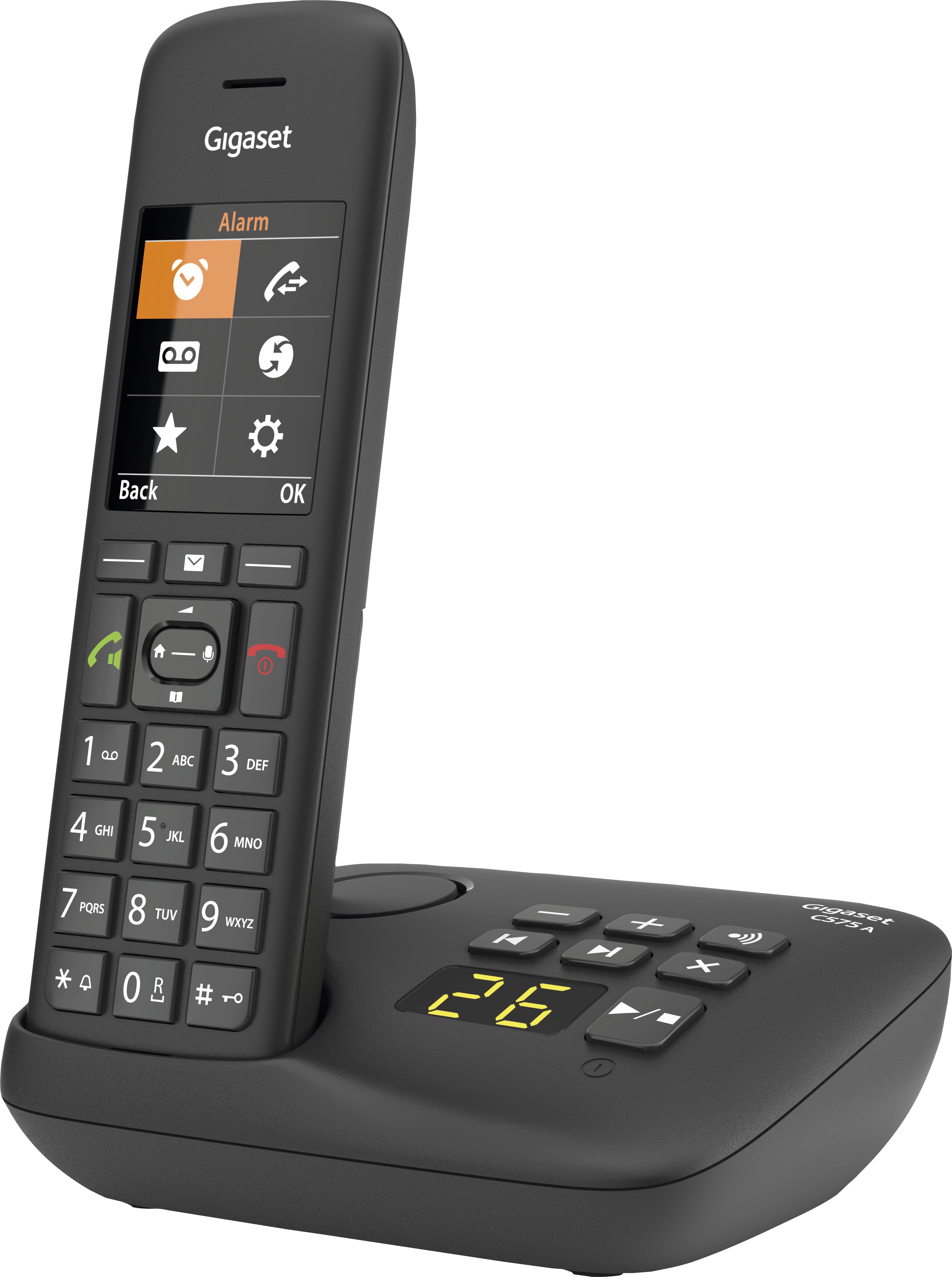 Gigaset C575 A DECT Handset Black | Conrad.com