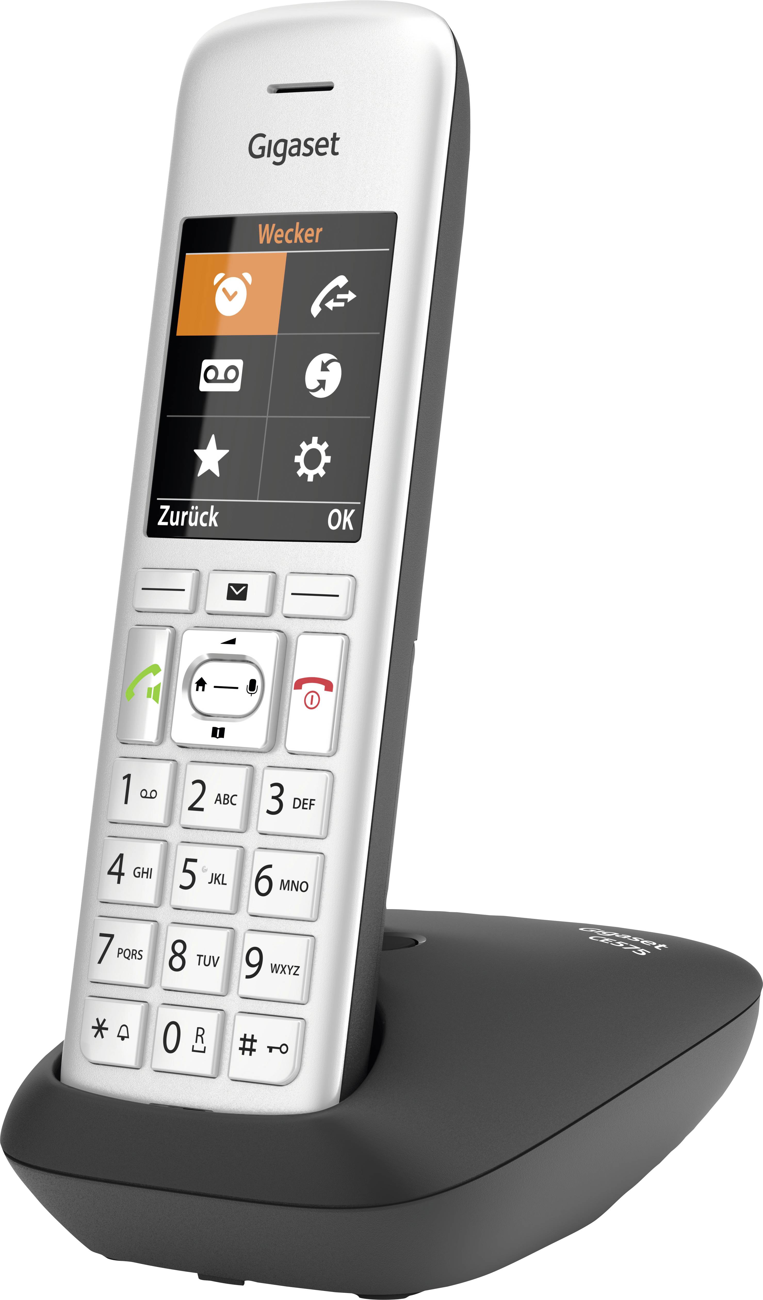 Gigaset CE575 DECT handset Silver-black-1