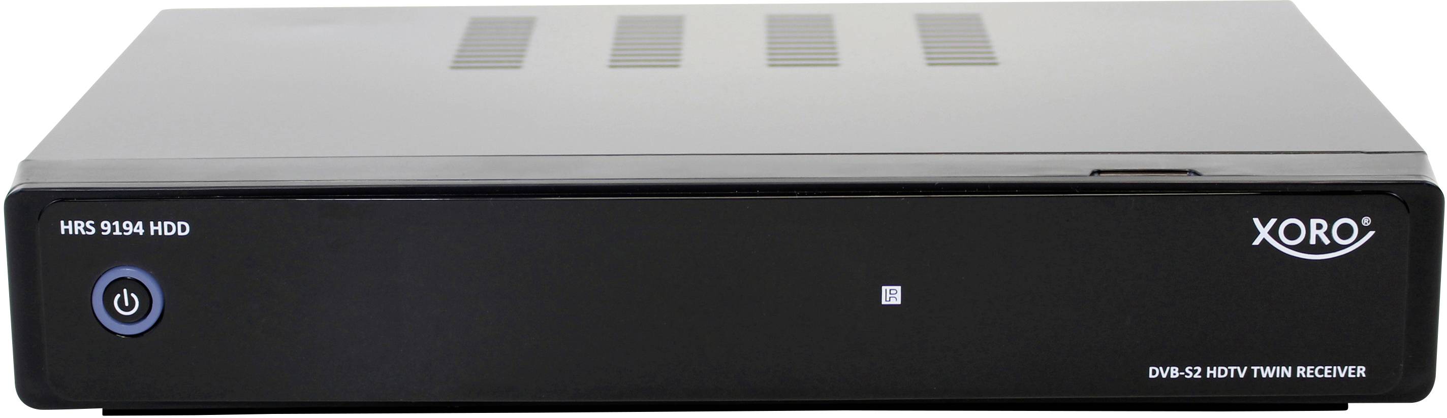 Xoro HRS 9194 SAT receiver Recording function, Built-in hard drive, Twin tuner No. of tuners: 2