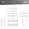 'Technical drawing of an industrial 8-port Gigabit switch, unmanaged, Model DN-651119, with dimensions in millimetres.'