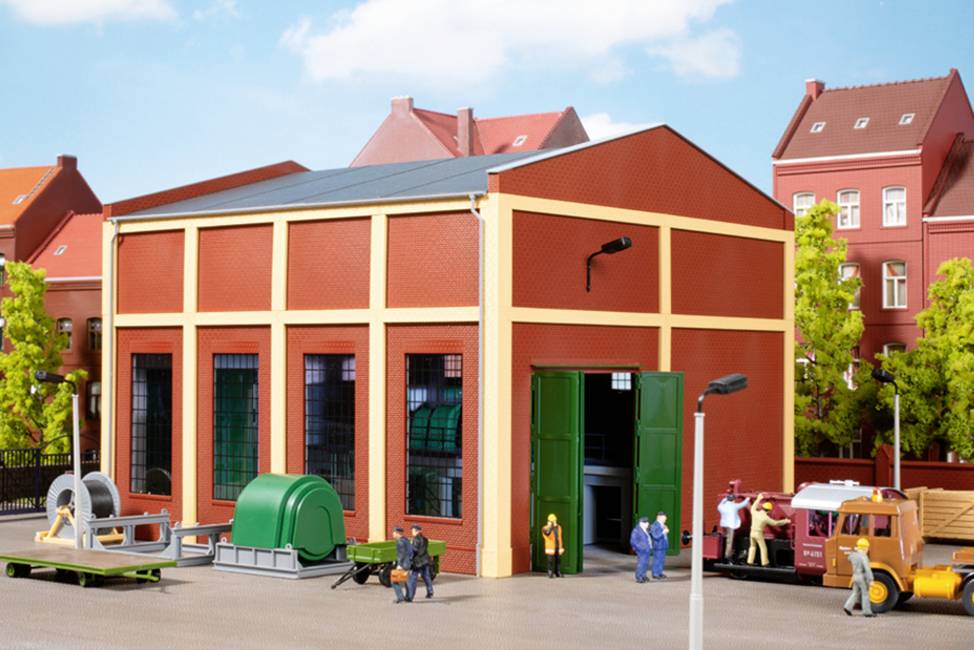 Auhagen 11458 H0 Transforming work with interior fittings-0