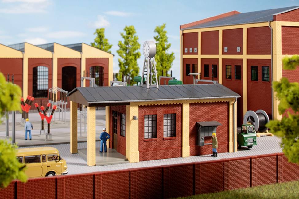 Auhagen 11459 H0 Switching center for forming plant-0