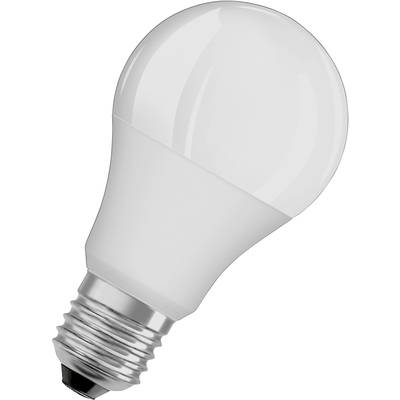 OSRAM 4058075430754 LED (monochrome) EEC F (A - G) E-27 Pear shape 9.4 W = 60 W Warm white   1 pc(s)