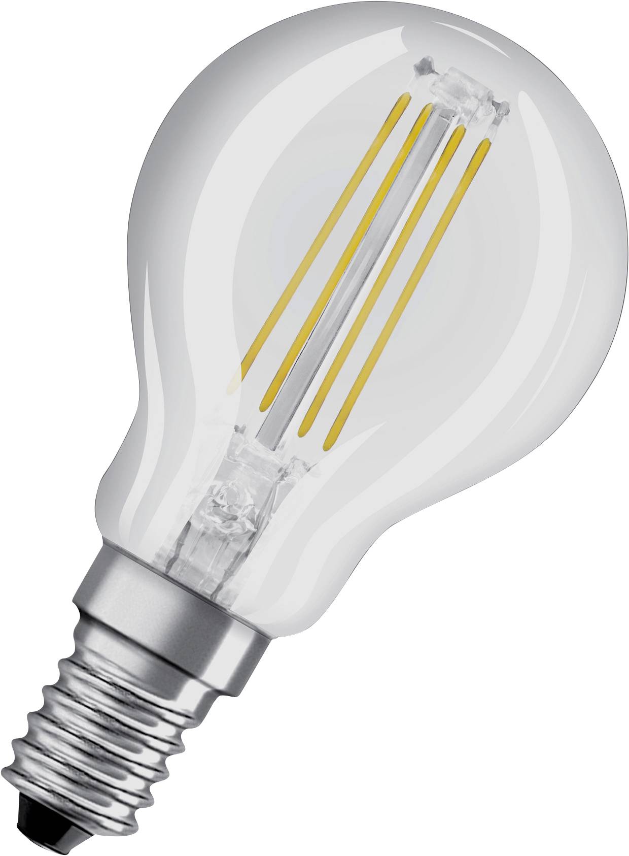 OSRAM 4058075435209 LED (monochrome) EEC E (A - G) E14 Pear shape 4 W = 40 W Cool white (Ø x L) 45 mm x 77 mm 1 pc(s)