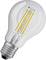 A classic light bulb with visible filaments and a screw base, depicted on a white background.