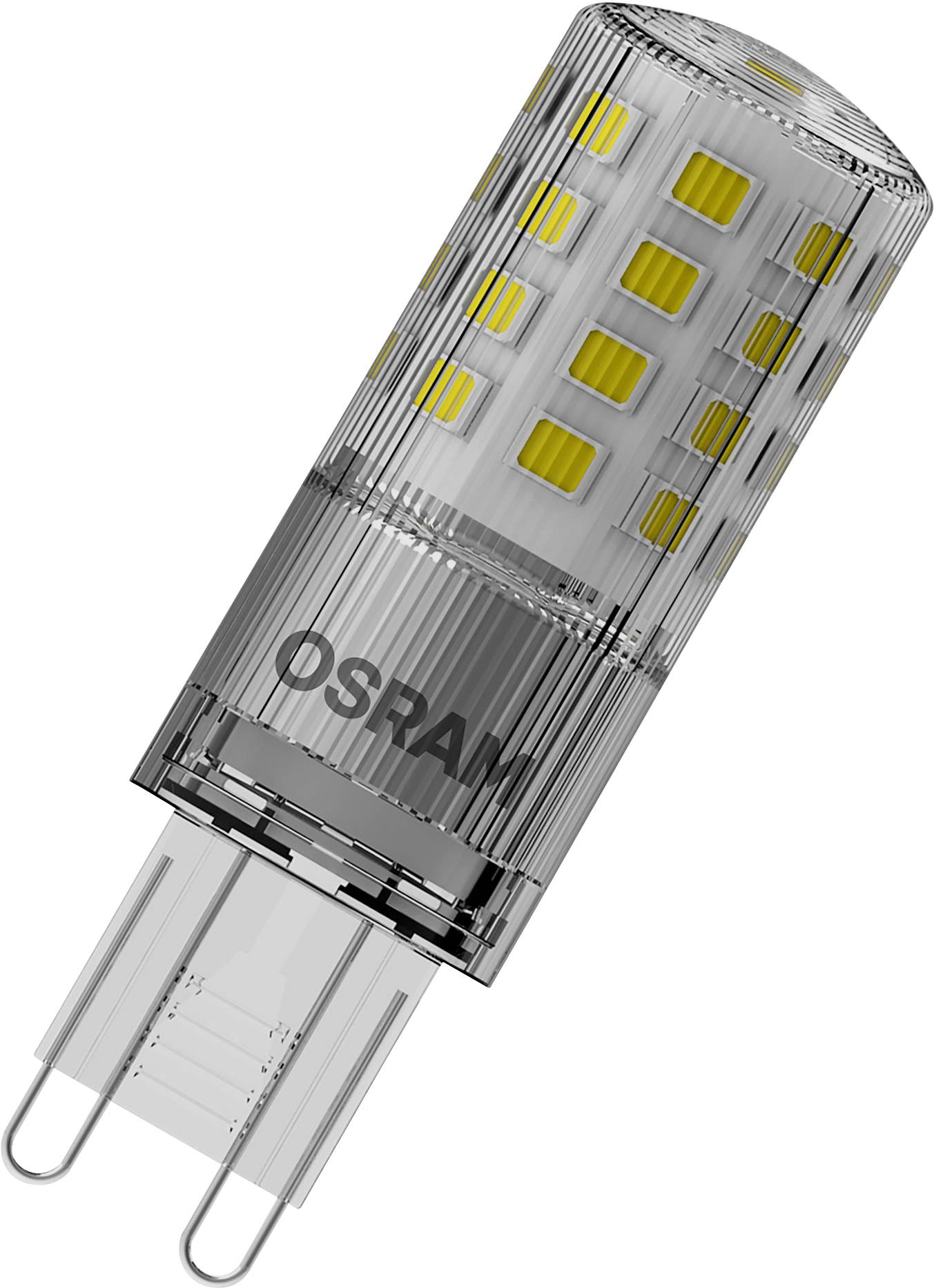 OSRAM 4058075432246 LED (monochrome) EEC E (A - G) G9 Bulb 4 W = 40 W Warm white (Ø x L) mm x 59 1 pc(s) Conrad.com