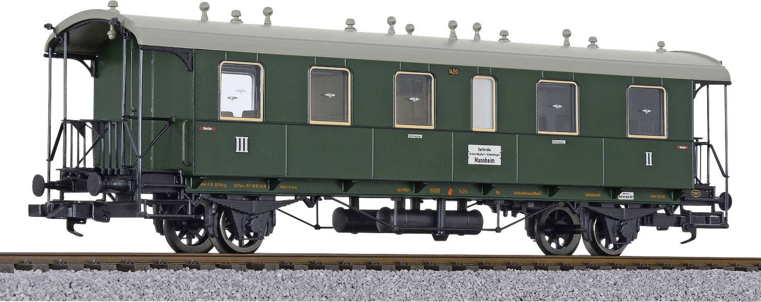 Image of Liliput L334101 H0 Passenger wagon 2./3. Class of BadStB 2./3. Class