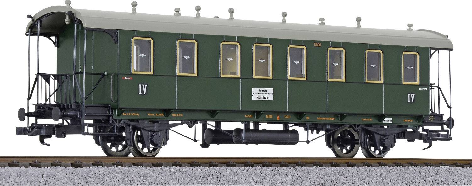 Image of Liliput L334103 H0 Passenger wagon 4. Class of BadStB 4th class