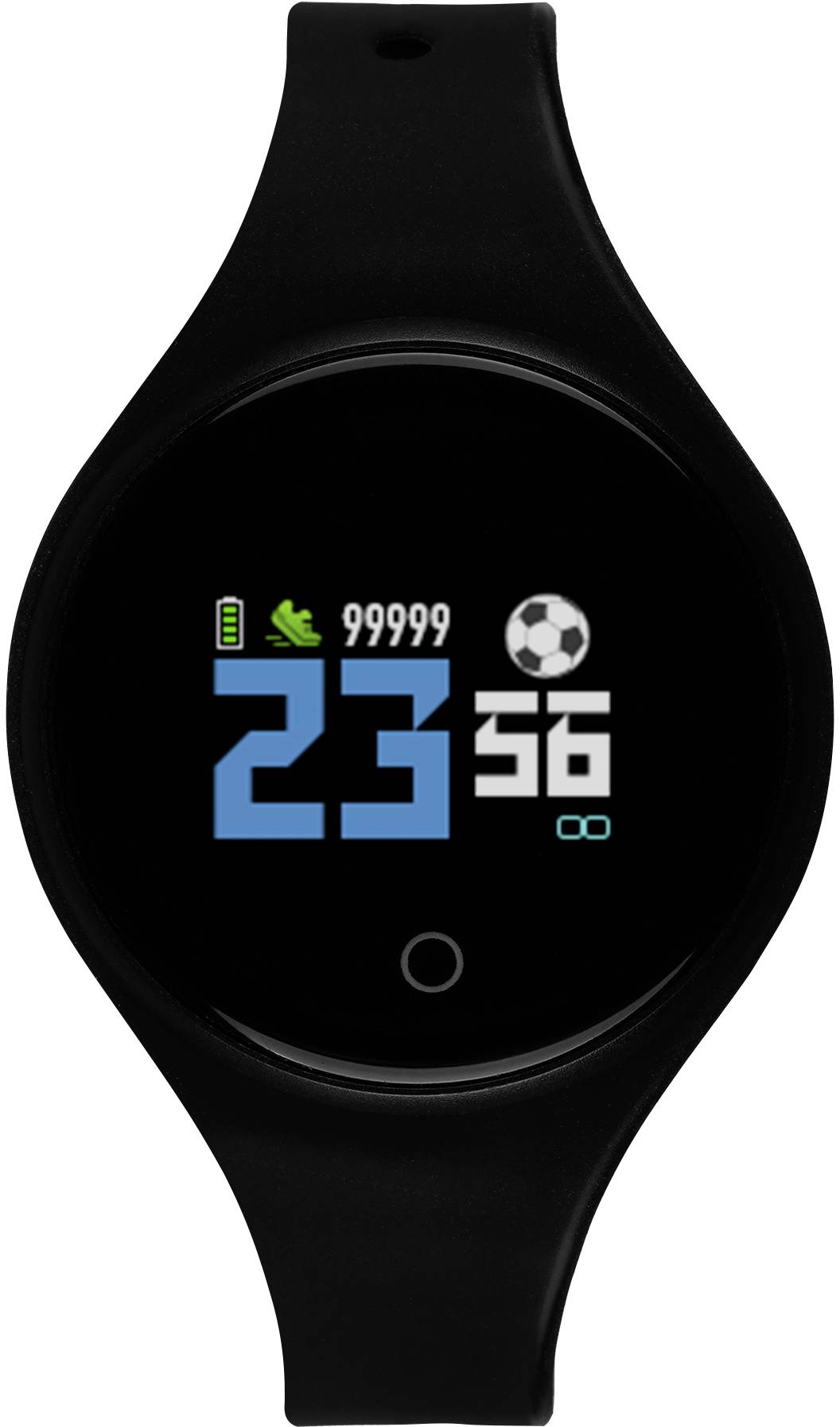 X-WATCH EuroChamp Smartwatch 24 mm Black, Red, Gold | Conrad.com