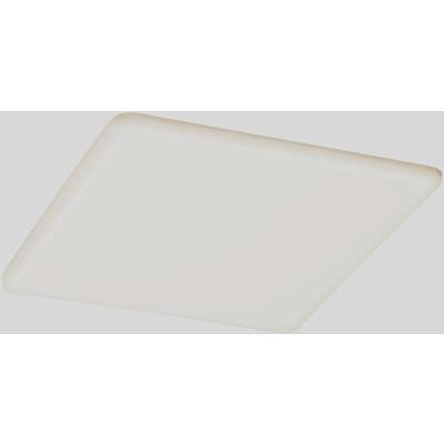 A square, flat ceiling light with soft, even illumination.