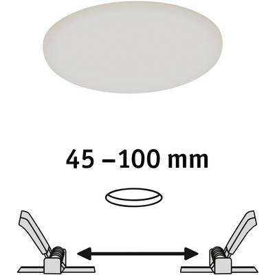 'Circular cap, width of 45–100 mm, with two adjustable holders on the left and right for securing.'