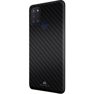 Image of Black Rock Ultra Thin Iced Back cover Samsung Galaxy A21s Black, Carbon