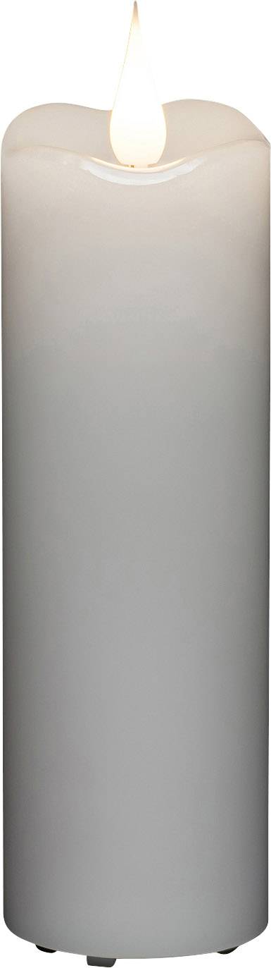 Konstsmide 1828-100 LED wax candle White Warm white (W x H) 5 cm x 15.2 cm Timer, incl. switch-3