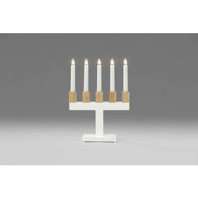 Konstsmide 2558-201 Trad Saxony candle holder  Warm white Light bulb White 