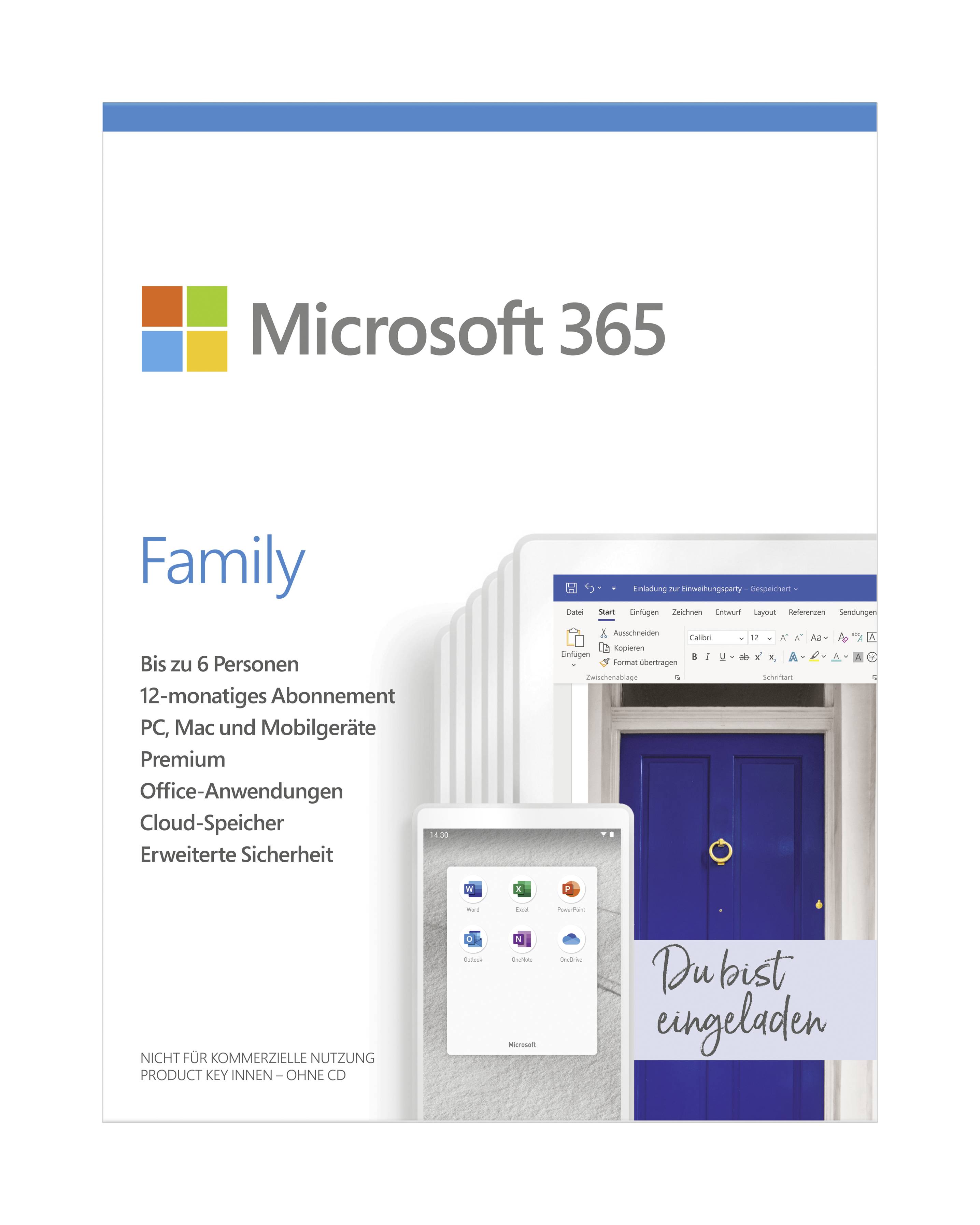 Microsoft 365 Family Купить Ключ