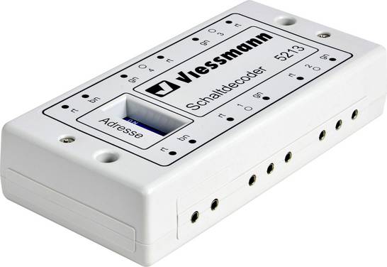 Viessmann Modelltechnik 5213 Switch decoder Module, w/o cable, w/o connector