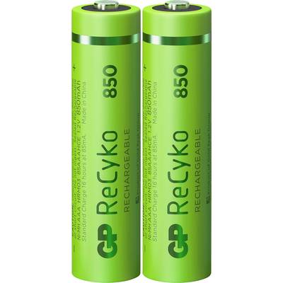 GP Batteries GPRCK85AAA585C2 AAA battery (rechargeable) NiMH 850 mAh 1.2 V 2 pc(s)