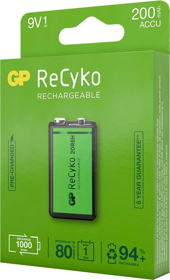 'Works perfectly at extreme temperatures: -20°C to +50°C.' Multiple green batteries against a background of winter landscape and desert.