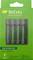 'GP ReCyko' Battery Charger Packaging with Four AA 2600 mAh Batteries. Text describes charging times and functions such as automatic switch-off.