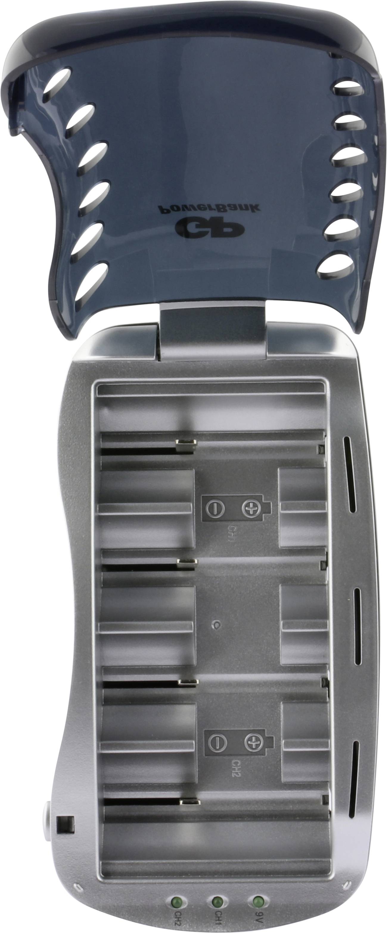 GP Universal Charger for cylindrical cells NiMH AAA , AA , C, D, 9V PP3-5