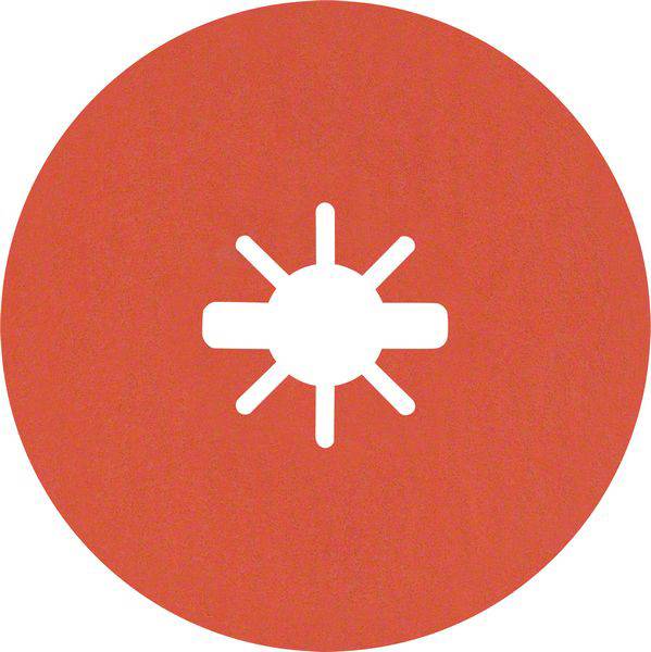 Bosch Accessories 2608621826 Abrasive fibre disc Diameter 125 mm Bore diameter 22.23 mm 25 pc(s)