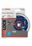 Bosch Accessories 2608900532 X-LOCK Diamond cutting disc Diameter 115 mm Bore diameter 22.23 mm Metal 1 pc(s)