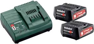 Metabo Basic-Set 12V 2 x 2.0 Ah 685300000 Tool battery and charger  12 V 2 Ah Li-ion