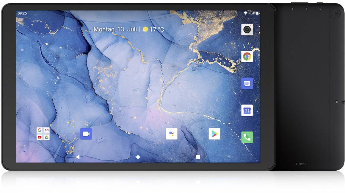 ODYS Space One 10 LTE/4G, WiFi 64 GB Black Android 25.7 cm (10.1 inch) 1.6 GHz MediaTek Android™ 10 1920 x 1200 Pixel-1
