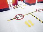Floor marking tape DURALINE, removable