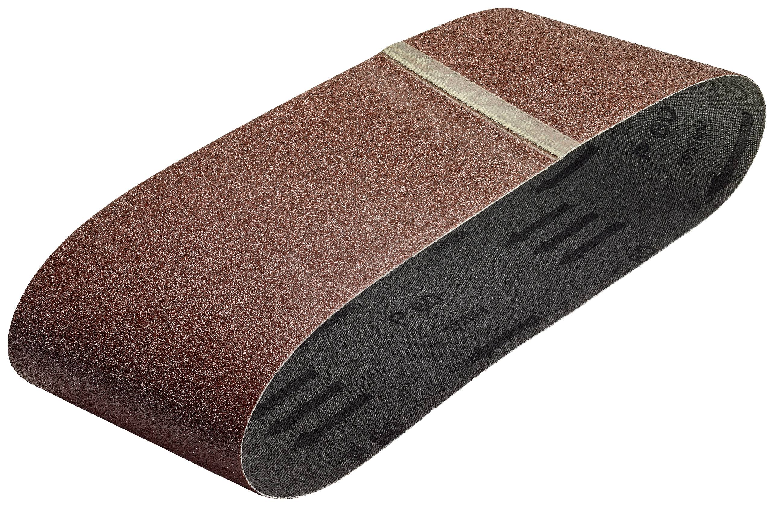 Wolfcraft 3124000 Sandpaper belt Grit size 80 (L x W) 690 mm x 100 mm 3 pc(s)