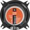'JBL Stage3 427F' speaker rear with technical details: 30W RMS, 90W Peak, 4 inch, 3-way car speaker.