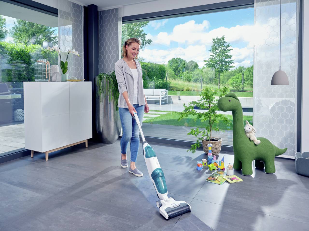 Leifheit Regulus Aqua PowerVac 11922 Wet/dry vacuum cleaner Detachable water tank, Cordless, Stand, Self-cleaning functi-21