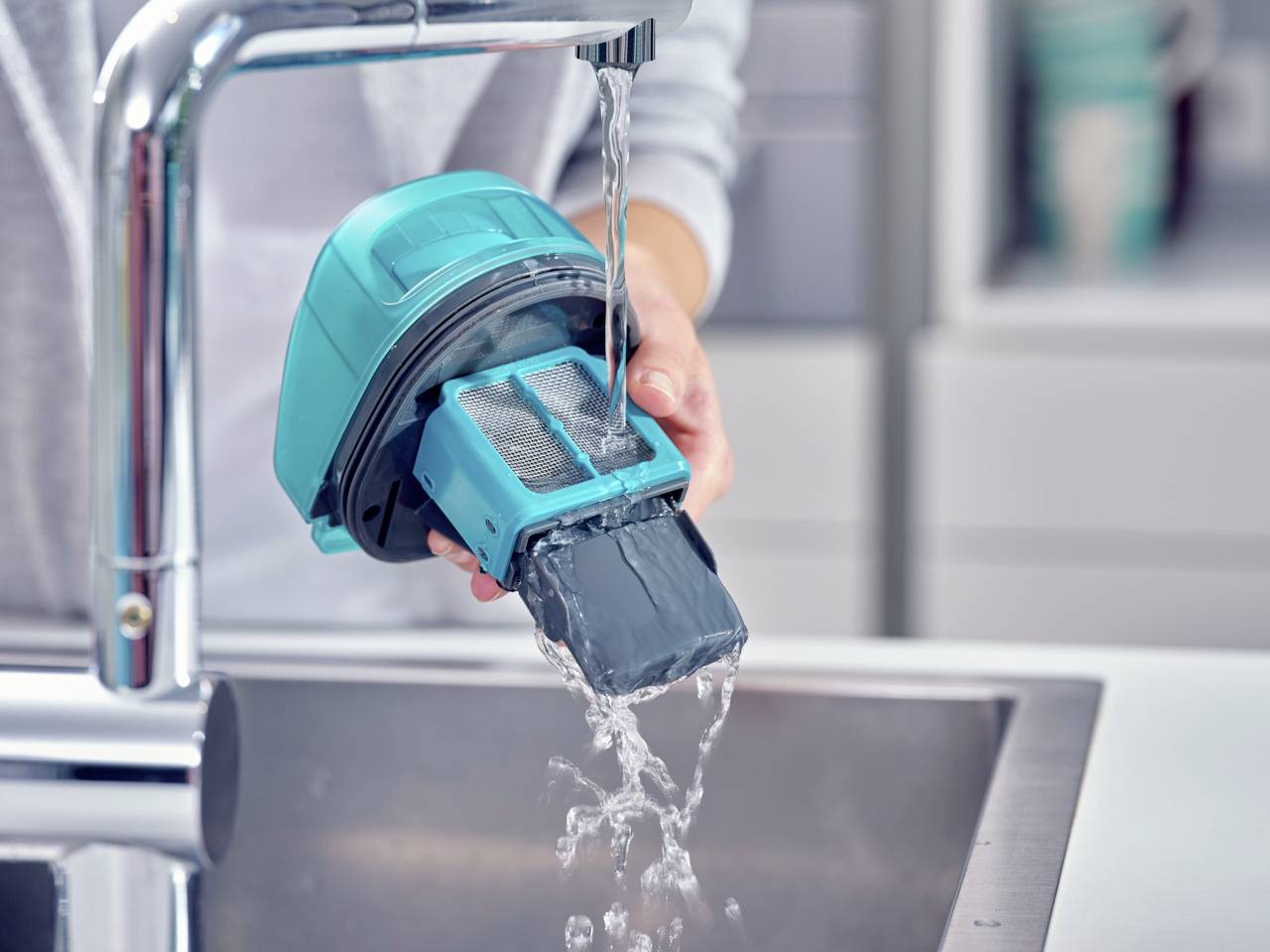 Leifheit Regulus Aqua PowerVac 11922 Wet/dry vacuum cleaner Detachable water tank, Cordless, Stand, Self-cleaning functi-23