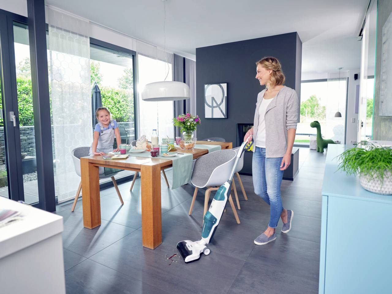Leifheit Regulus Aqua PowerVac 11922 Wet/dry vacuum cleaner Detachable water tank, Cordless, Stand, Self-cleaning functi-28