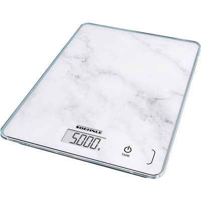 Soehnle Page Compact 300 Marble Digital kitchen scales digital  Grey