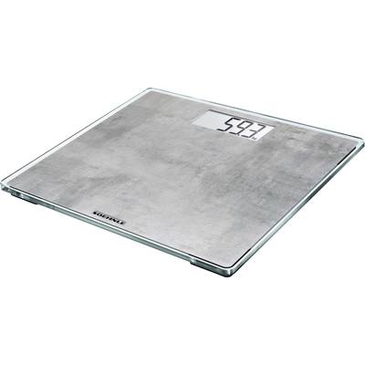 Soehnle Style Sense Compact 300 Concrete Digital bathroom scales Weight range=180 kg Grey 