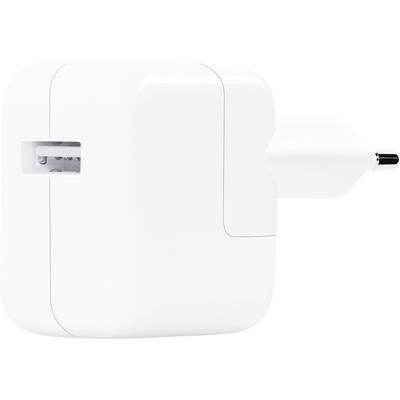 Image of Apple 12W USB Power Adapter Charger Compatible with Apple devices: iPhone, iPad, iPod MGN03ZM/A