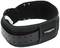 Black lumberjack belt with 'Ochsenkopf' brand logo, robust design; provides back protection during heavy lifting or forestry work.
